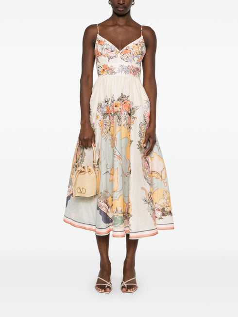 Tallow midi dress